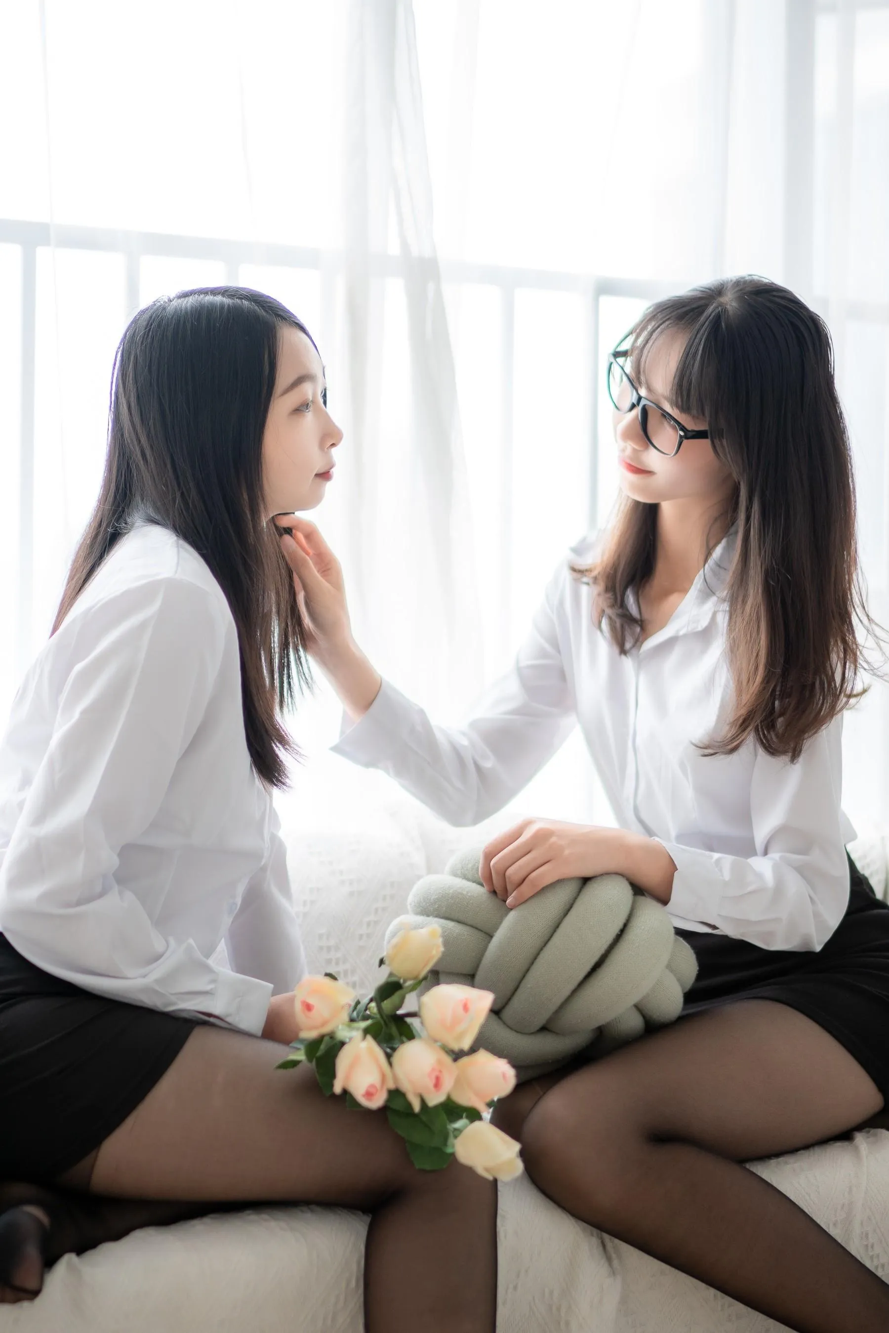 西瓜少女 NO.026 黑丝百合 [55P]插图5